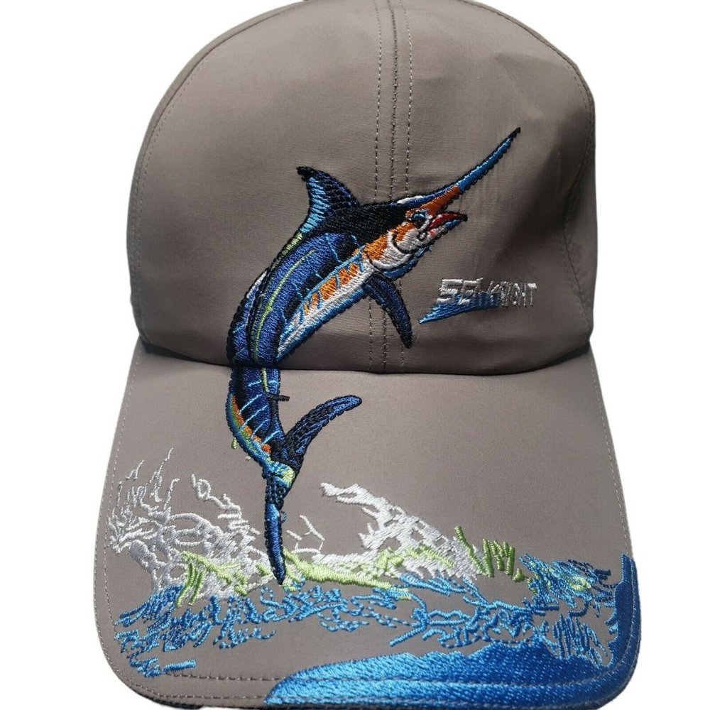 SeaKnight Watertight Breathable UPF 50+ Fish Pattern Quick-dry Fishing Hat